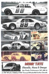 Plastic Performance Products #88 Monk Tate Chevelle/Nova/Omega 1/25 decal
