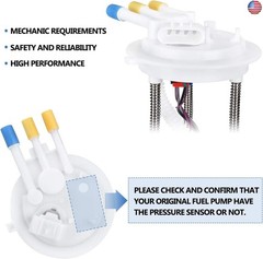 FAERSI Fuel Pump Assembly Replace# E3542M Compatible with 2000-2005 Buick