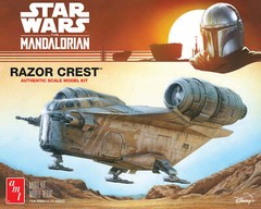 AMT Star Wars- Mandalorian Razor Crest Ship – Plastic Model Spacecraft Kit