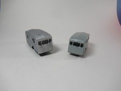 New! SMC-GG-1175 1940’s-50’s Camping Trailer HO-1/87 Scale Clear Resin Kit