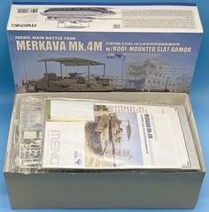 MENG 1/35 TS-056 Merkava Mk.4M w/roof-mounted slat armor Israel Main Battle Tank