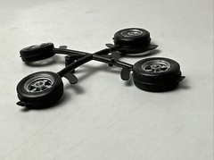 Monogram 1:25 FORD Wheels & TIRES Only. Used But Great Condition – See Photos