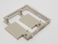1972 FORD F350 Tow Truck MUD FLAPS from Moebius 1:25 Model Kit 72