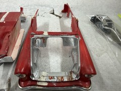 AMT ’55 Chevrolet Nomad Stock Custom Drag Customizing Model Kit Built & Broken