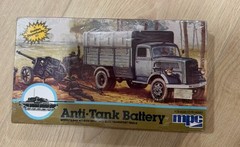 MPC Anti-Tank Battery #1-6203 1:76 scale Model Kit New & Sealed Box Vintage