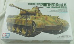 1/35 German Panther Ausf.D Pz.Kpfw. 5d.Kfz.171 Tank Plastic Model Kit Tamiya