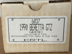 NIB AMT/ERTL 1990 CHEVY BERETTA GTZ WHITE DEALER PROMO MODEL #6037