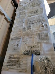 Lot Of Chrome Model Kit Parts for 1/24 1/25 Scales