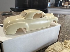 R & R RESIN 1950 PLYMOUTH 3 WINDOW RESIN KIT! CIRCA 90’s-2000’s! VMCP!