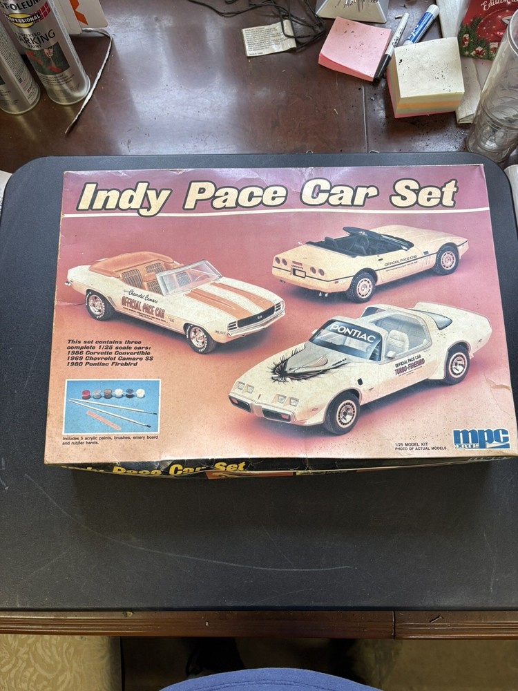 ERTL MPC Indy Pace Car Model Set 1:25 1987 #6214 Open Box