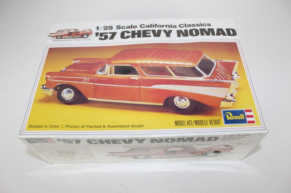 ’57 Chevy Nomad Model Kit – #H-1390 by Revell dated 1978 – New and sealed