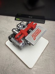 Subaru EJ20 STI Turbo Engine 1/6 Scale 3D Printed Display Model