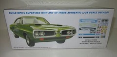 MPC 1:25 1970 Dodge Coronet Super Bee #MPC985/12 NIB
