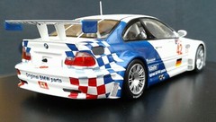 1/43 MINICHAMPS BMW M3 GTR, 2001, Driv. J. MULLER/J.J. LEHTO mint,++ !