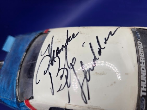 Built Monogram Signed Bob Glidden Chief Auto Parts Pro Stock Thunderbird #2210