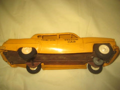 1954 Plymouth Belvedere Yellow Cab Taxi Dealer Promo Model 4 Screw