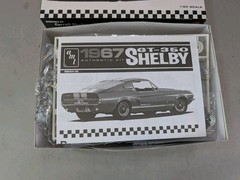 1967 Shelby GT-350 AMT Model Car Kit – 1/25 Scale