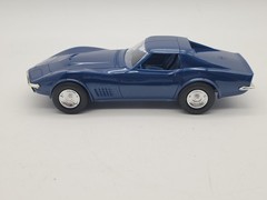 NIB AMT ERTL 1970 Corvette Anniversary Model Kit Bridgehampton Blue