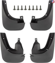 BOXI Set of 4 Front and Rear Side Mud Flaps Splash Guards Compatible for