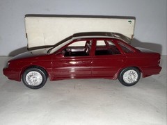 Vintage 1989 AMT FORD TAURUS SHO CURRANT RED DEALER PROMOTIONAL CAR-MIB