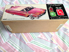*ULTRA RARE! ***FACTORY-SEALED *ORIGINAL VINTAGE AMT 1960 EDSEL CONV KIT ***NIB!