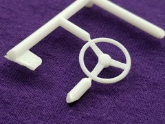1991 Chevy S-10 Lowrider CUSTOM STEERING WHEEL from Revell 1:25 Model Kit