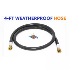 48 In. Thermo Rubber RV Slide Out Hose, 3/8 In. I.D., Female to Female