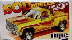 Sod Buster ’81 Chevy 4X4 Pickup Truck MPC 1:25 NEW FACT SEALED *US Seller**