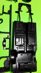 1967 Ford Mustang GT 350 1/25 AMT Caroll Shelby Frame Chassis Axle Rear End