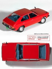 Hyundai Pony 1975 Plastic Model Kit 1/24 Scale by Academy Science