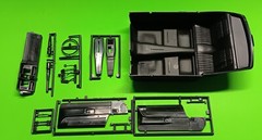 69 1969 Chevy Camaro Z28 1/12 Interior Tub Dash Center Console Door Panel Revell