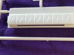 1972 FORD F250 CAB FLOOR , SIDE PANELS , SEAT from Moebius 1:25 Model Kit 67-72