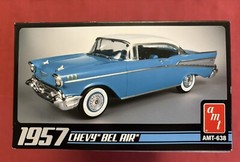 1:25 Complete 1957 Chevy Bel Air AMT AMT-638