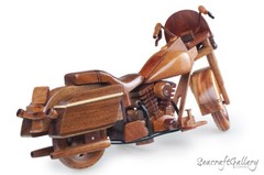 H D POLICE ELECTRA GLIDE Motorbike Model Handmade Wooden Unique Gifts