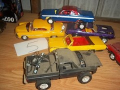 Model Car Junkyard/Parts Lot Salvage Built Plastic Models #5