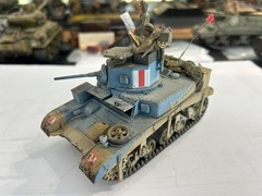 WW2 British Mk Vl light tank built painted 1:35 Afican campaign