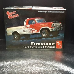AMT Super Stones 1978 Ford 4×4 Truck Pickup Model Kit 1:25 Firestone AMT858M/12