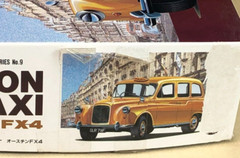 OPEN BOX IMAI 1:24 Model Kit Basic Car Series #9 LONDON TAXI AUSTIN FX-4 RARE!
