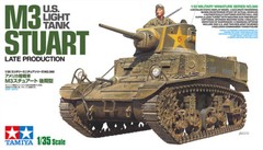 Tamiya 35360 1/35 Scale Model Kit WWII U.S Light Tank M3 Stuart Late Ver.