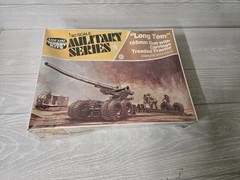 SEALED Life-Like Hobby #09660 1/40 Scale M59 155mm “Long Tom” & M4 Tractor, 1974