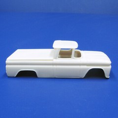 JFSL63 H:O scale Jimmy Flintstone 1962 C10 Pickup 2 Door resin slot car body