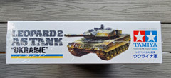 TAMIYA 1/35 SCALE LEOPARD 2 A6 MAIN BATTLE TANK “UKRAINE” MODEL KIT # 25207 F/S
