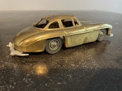 Vintage FAL 1954 Mercedes 300SL Gullwing Italian 1/24 Scale Solid Brass Model