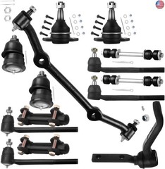 SCITOO 14pcs RWD Front Suspension Kit Idler Arm Inner Outer Tie Rod End