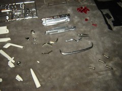 AMT 189 Original kit 1962 Ford Falcon Futura Box open Rare Kit Partial build