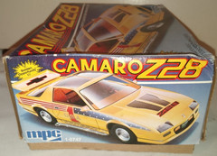 1984 MPC CHEVROLET CAMARO Z28 SUPER PERFORMANCE COUPE MODEL # 1-0747 WITH BOX