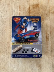 Superman Pinewood Derby Racer Kit Revell DC Comics Car Boy Scouts Sealed