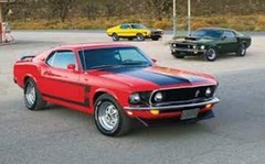 Ford Mustang BOSS 302 Special Stripes 1/18th Scale Waterslide Decals