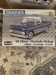 1:25-Revell 1966 Chevy Fleetside Pickup Upgrade Kit. (Donor Kit Not Included)