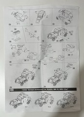 Master Box LTD 1/72 Master Box British Armoured Car, Austin, MK IV, WW I Era